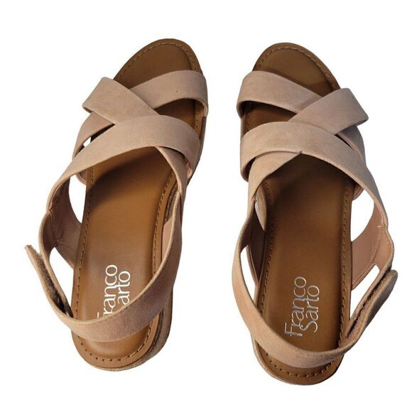 FRANCO SARTO NESSA ESPADRILLE WEDGE SANDAL (Size 11M) - Picture 6 of 10